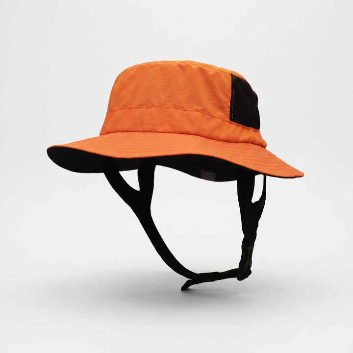 Unisex outdoor bucket hat for full sun protection. Ventilated, wide brim, ideal for beach, surf & adventure.