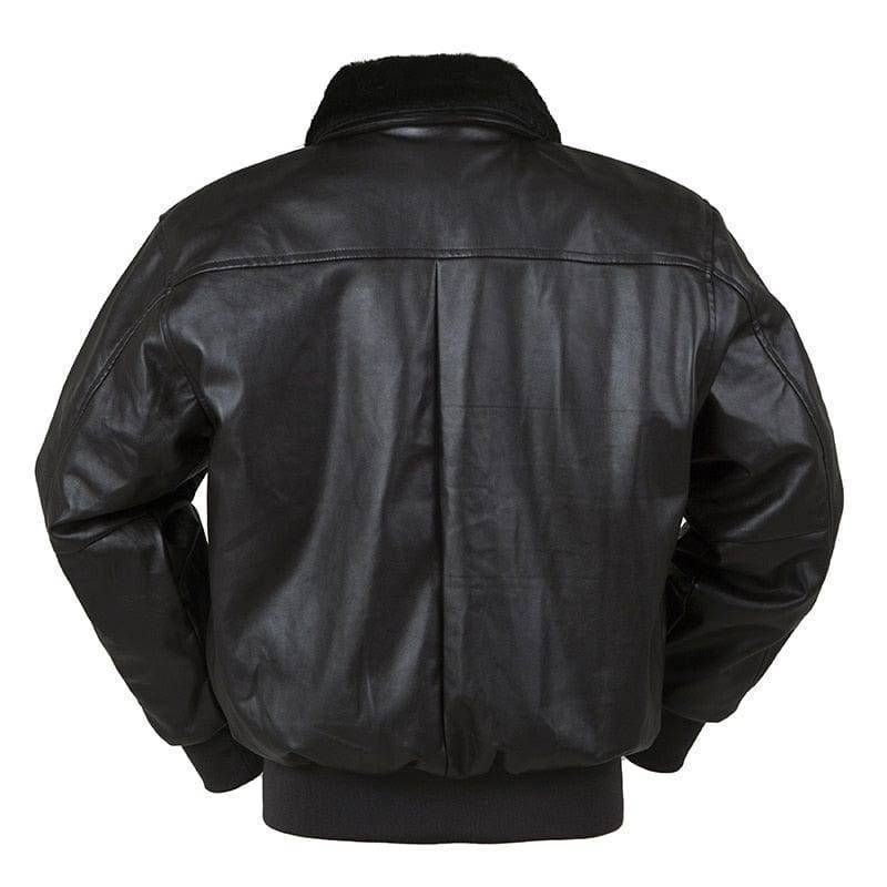Close-up of faux leather letterman jacket texture, a durable and fashionable unisex winter coat