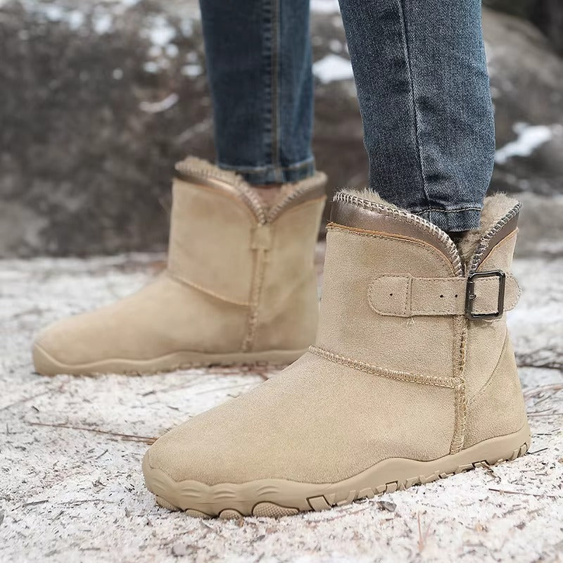 Natural movement barefoot winter boots, comfortable and warm for men and women.