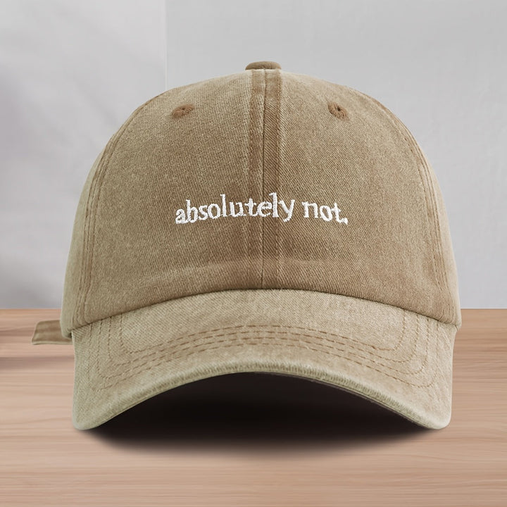 Comfortable unisex washed cotton cap; an adjustable, breathable low-profile hat perfect for any casual outfit.