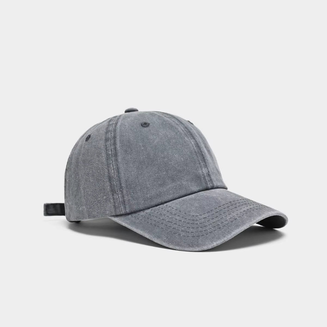 Low-profile unisex washed cotton baseball cap, offering vintage style and supreme comfort for daily use.
