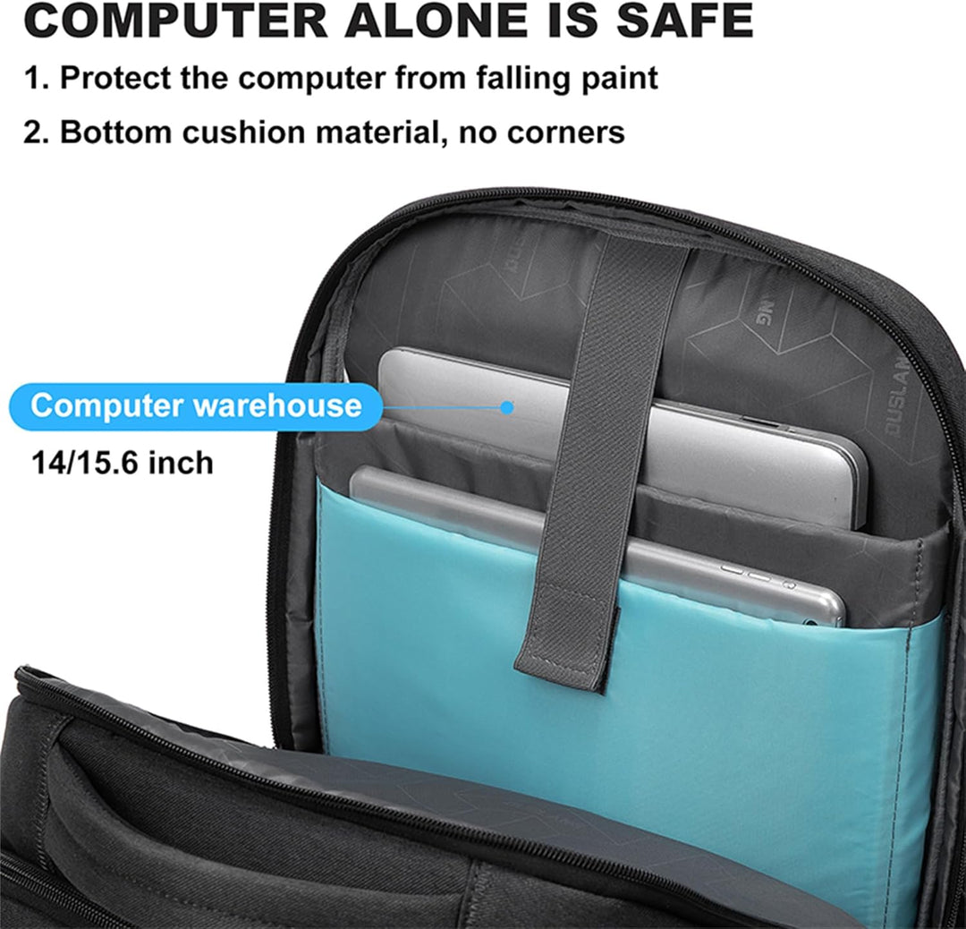 Versatile unisex school & travel backpack. Water-resistant, spacious, & anti-theft design for organized everyday carry.