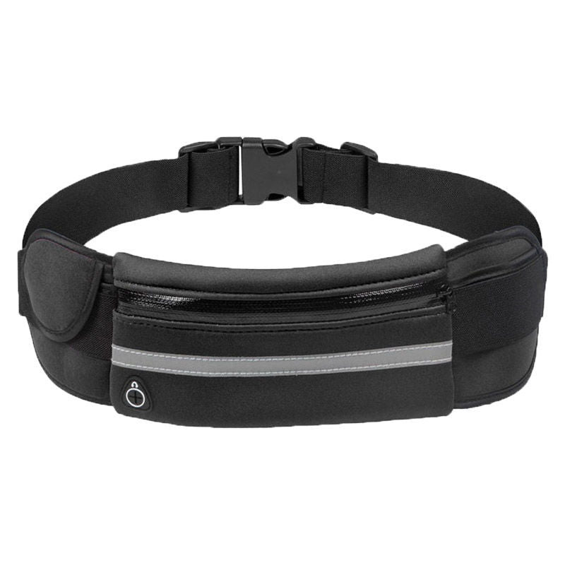Essential workout accessory: unisex water-resistant running belt. Phone holder & waist pack for fitness enthusiasts.