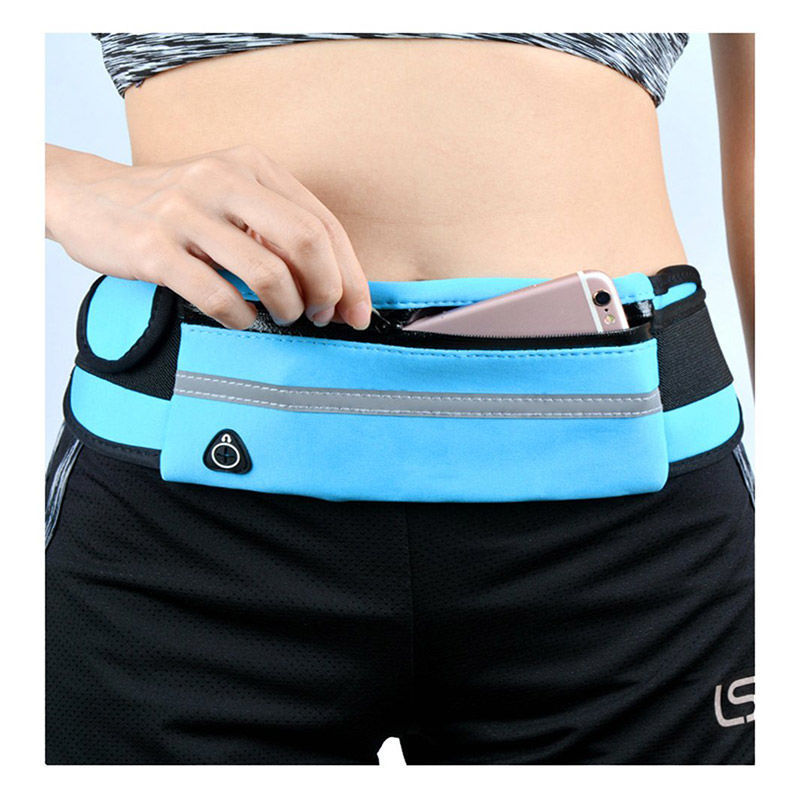 Unisex 1+1 FREE fitness pack. Water-resistant running belt for workouts, travel, and outdoor sports.