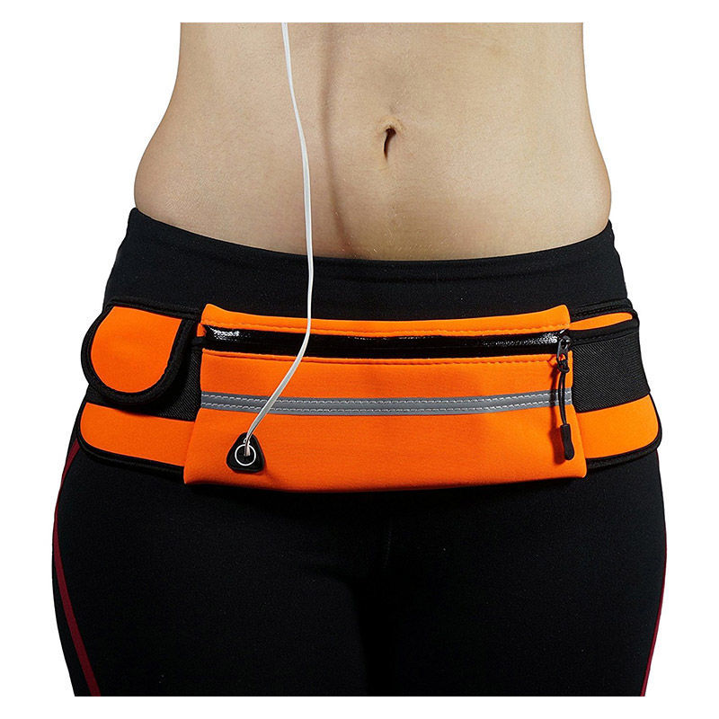 Water-resistant travel gear: unisex running belt & waist pack. Secure storage for passports & phones on the go.