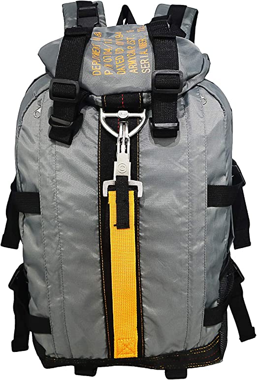 Comfortable unisex tactical backpack with padded straps & large capacity, water-resistant for hiking & travel.