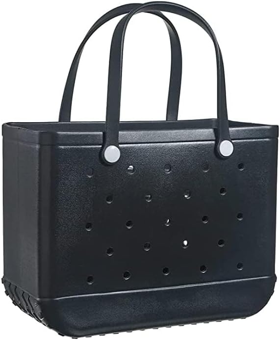 Unisex travel carryall, waterproof basket bag, large capacity for all your beach and travel needs.