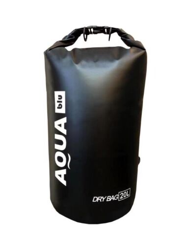 Unisex waterproof dry bag roll top for outdoor adventures, camping, hiking, and travel, 20L capacity