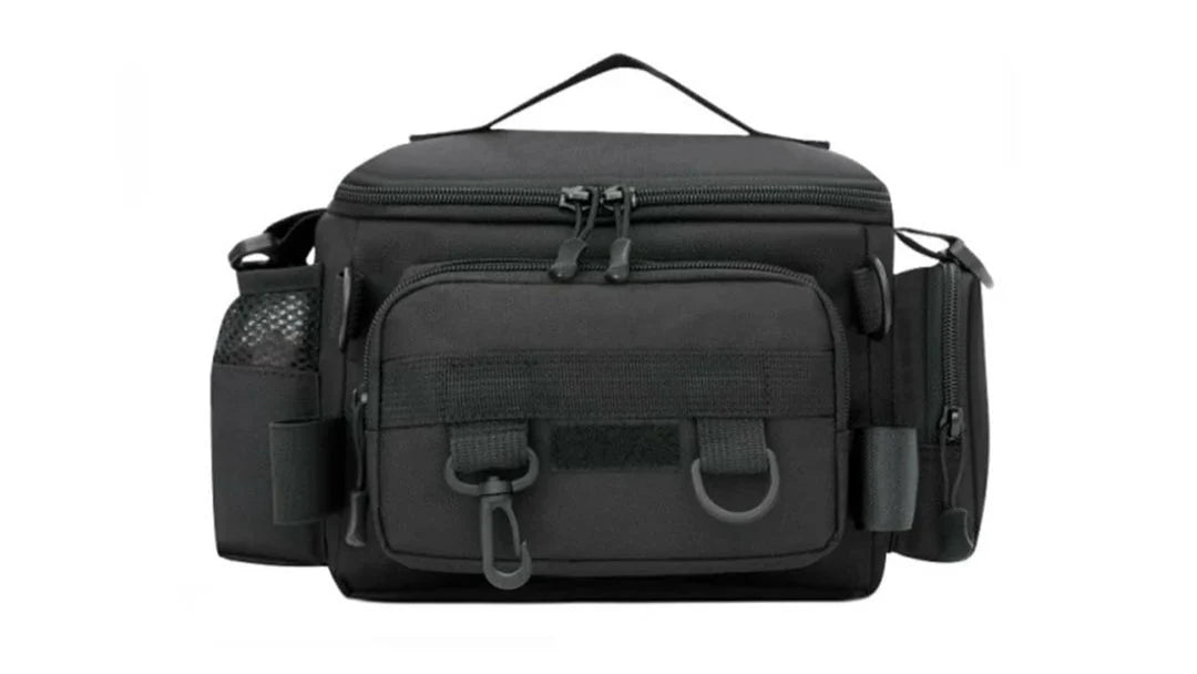 Fishing gear storage bag, unisex, suitable for sea, river, and lake fishing