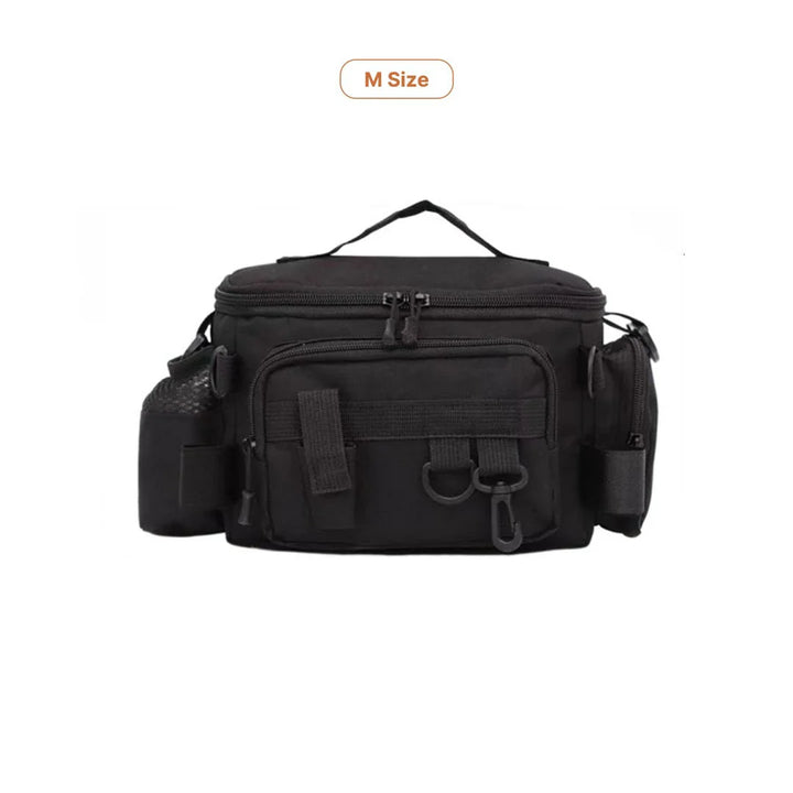 Outdoor fishing tackle bag, waterproof, perfect for kayak or boat fishing trips