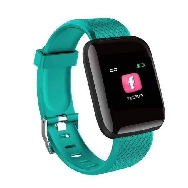 Unisex sport smartwatch, a durable and waterproof fitness tracker and health monitor accessory.