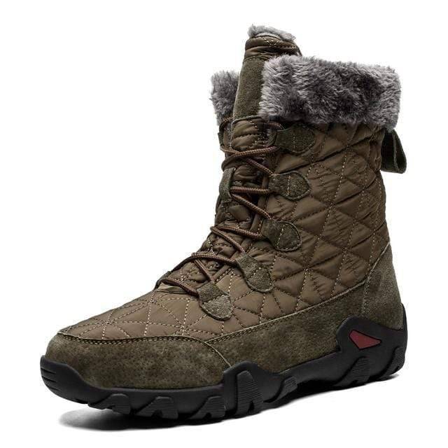 Unisex winter boots, plush lined and waterproof, providing warmth and comfort in snow