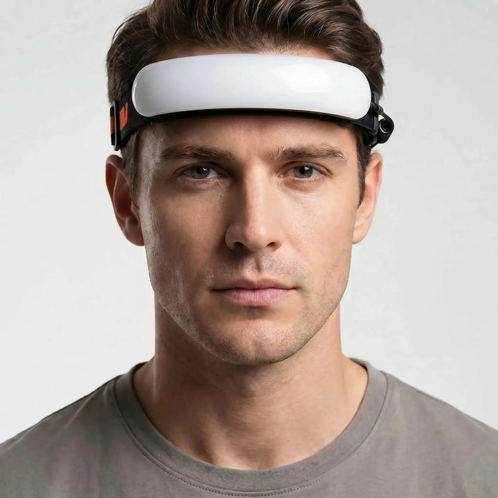 Versatile rechargeable wide-beam COB LED headlamp for hands-free lighting during camping, hiking, and emergencies.