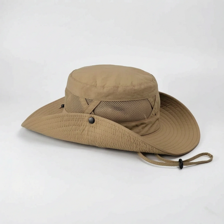 Beach & summer sun hat: wide brim, UV protection, and breathable design for men & women. Great for travel.
