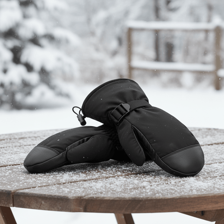 Unisex windproof touchscreen gloves for cold weather. Ideal for outdoor activities like hiking & cycling.