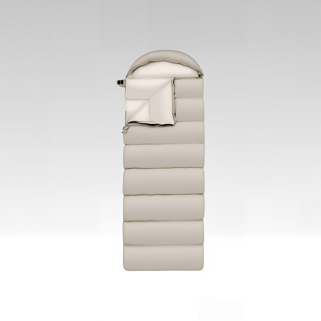 Unisex winter warm sleeping bag for camping, hollow cotton, portable outdoor gear