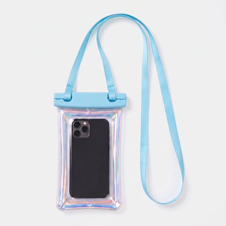 Versatile clear waterproof phone bag. Enjoy full touchscreen use while protecting your phone from water.