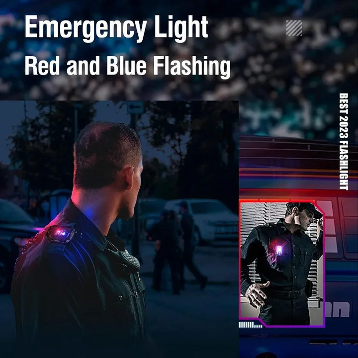 USB-C rechargeable mini tactical flashlight, versatile EDC light for everyday carry