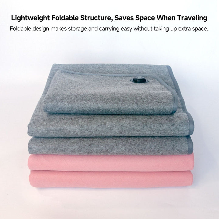 3-zone warmth USB electric blanket, a must-have for winter, home comfort, and travel.