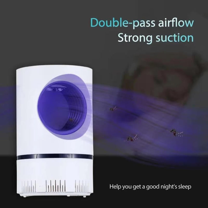 Advanced UV light insect trap for silent, chemical-free mosquito and fly protection in any space.
