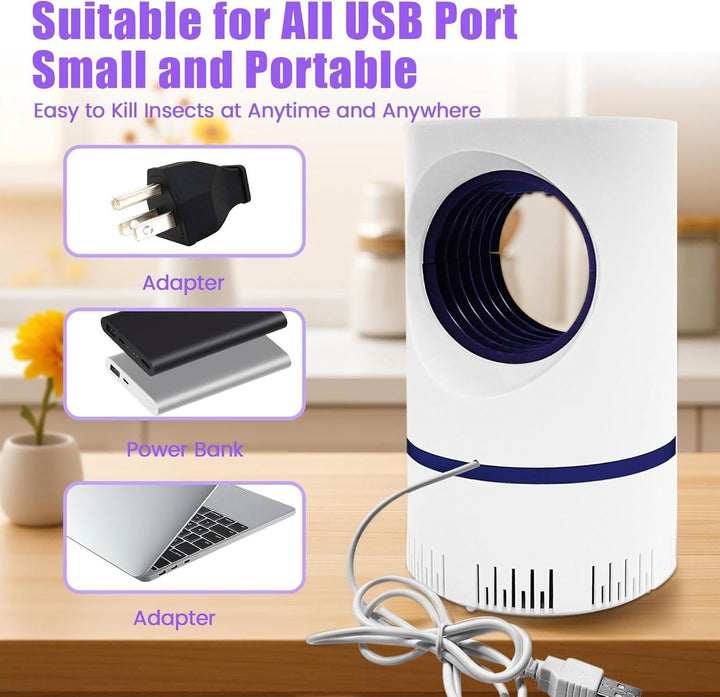 Efficient UV light mosquito killer and fly trap for comprehensive indoor & outdoor pest management.