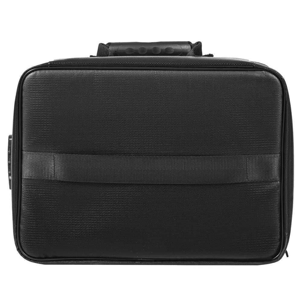 Emergency preparedness fireproof waterproof document safe bag for vital papers, cash, & media. Essential home security.