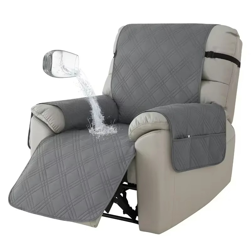 Pet-friendly & kid-friendly waterproof recliner cover. Anti-slip design for single-seater armchairs. Durable.