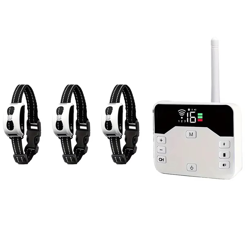 Reliable wireless pet containment system for effective dog training, outdoor use.