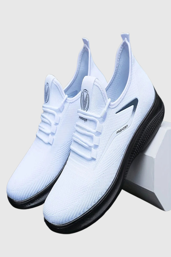 Women's athletic sneakers, breathable mesh, and durable slip-resistant outsole.