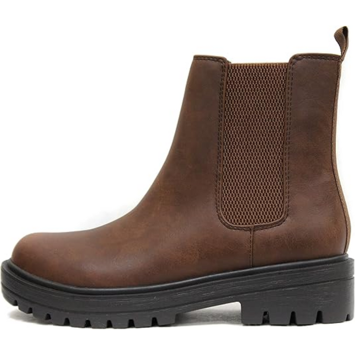 Kailey women's chic black Chelsea ankle boots with a comfortable low block heel.