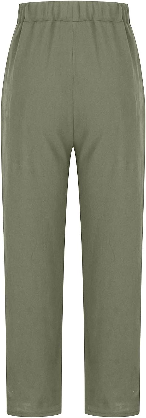 Relaxed fit women's pants, versatile for casual wear or dressed-up style.