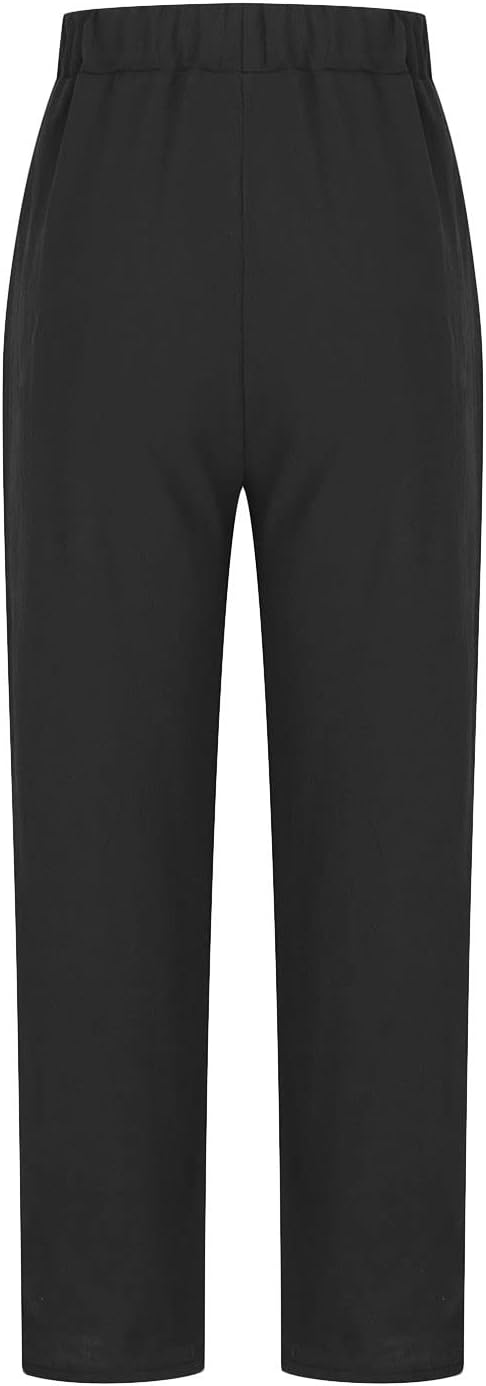 Versatile wide leg pants for women, ideal for work, travel, or casual wear.