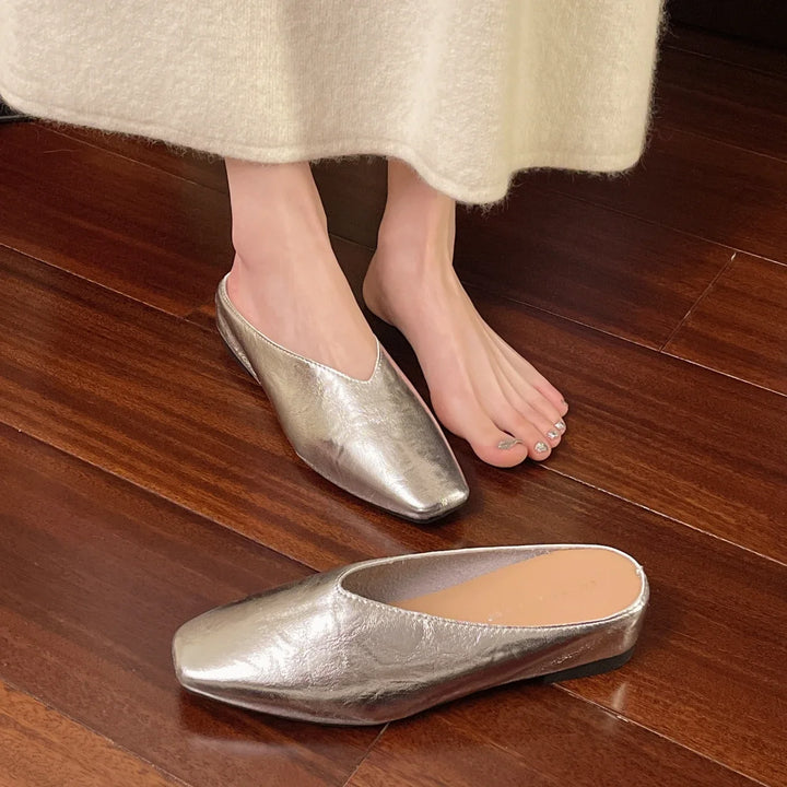Chic women's slip-on footwear, comfortable and elegant for daily wear, casual outings, or office.