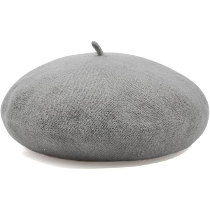 Women's classic beret hat, a fashionable accessory for cooler weather and chic style.
