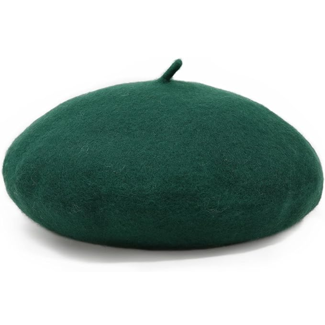 Authentic look women's French beret, essential headwear for a sophisticated wardrobe.
