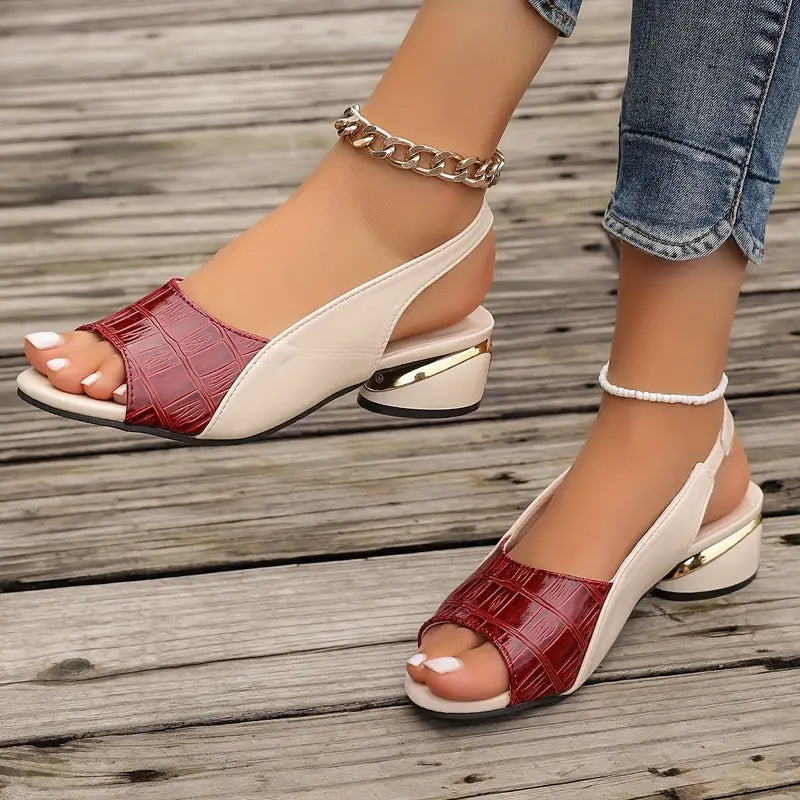 Cushioned slip-on leather sandals for women, offering ultimate comfort and support for casual summer wear.