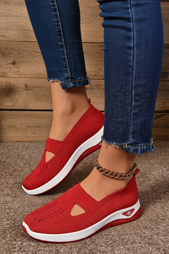 CloudStride women's slip-on comfort walking shoes for versatile daily style & support.