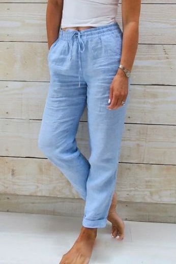 Women's comfy flowy wide-leg pants for relaxed style, perfect for everyday casual wear.