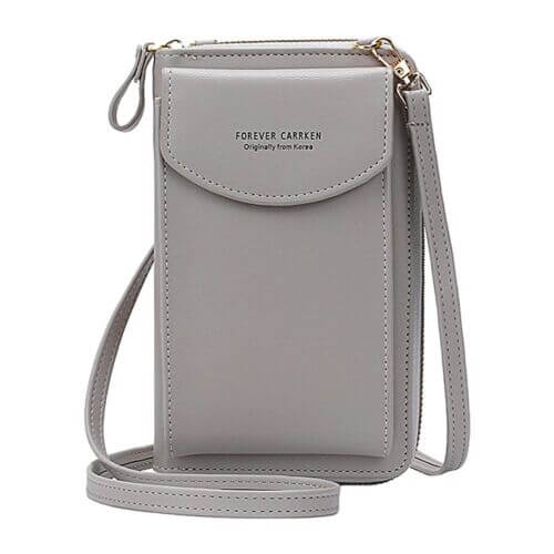 Versatile women's crossbody handbag with adjustable strap and flap closure.