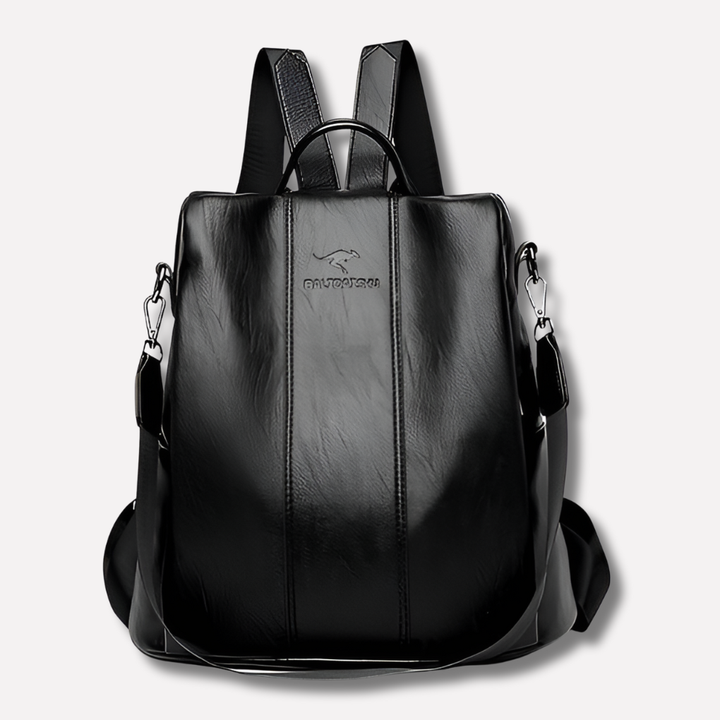 Women's convertible anti-theft travel backpack. Stylish, secure, & versatile for everyday or trips. RFID protected.