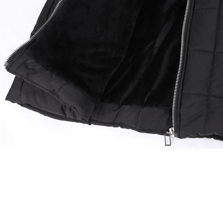Women's cozy warm winter jacket, perfect for cold weather. Stylish and durable long coat.