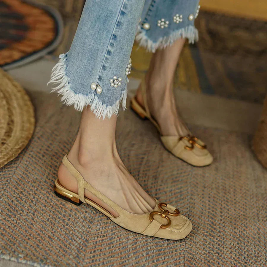 Delphine women's sandals. Adjustable strap, cushioned footbed, comfortable summer walking shoes for everyday.