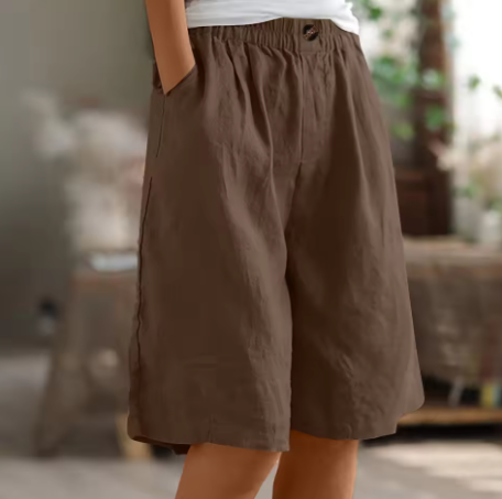 Comfortable women's shorts, ideal for summer, beach trips, and everyday relaxed casual wear.