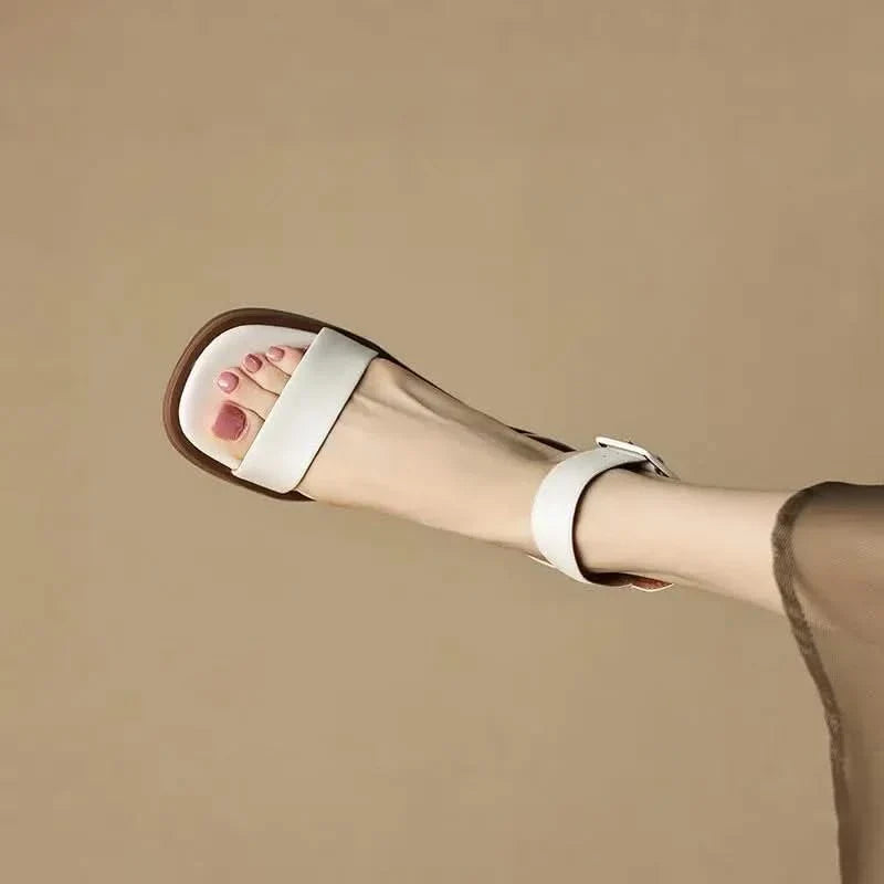 Comfortable women's elegant block heels with secure ankle strap, versatile for any outfit.