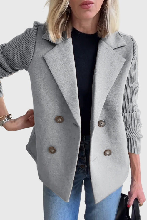 Tailored women's elegant blazer with a flattering fit. Chic professional jacket for office & business casual.
