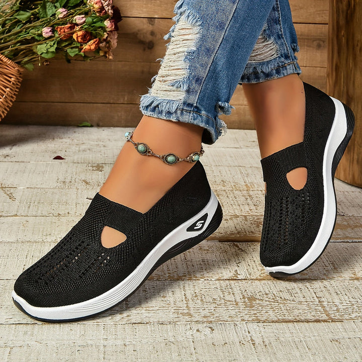Women's walking shoes: ergonomic slip-on sneakers with ultimate all-day comfort & support.