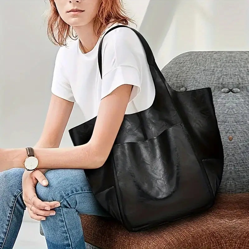 Elegant Fashion Tote for Women, a spacious carryall handbag designed for chic style.