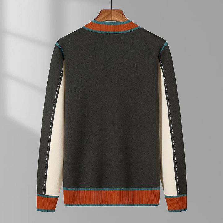 Gray women's knit button-up cardigan. Ideal cozy sweater for fall fashion, winter wear, and comfortable style.