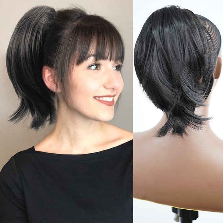 Chic TwistPop instant volume ponytail for women, a quick hair accessory for elegant or casual styles.
