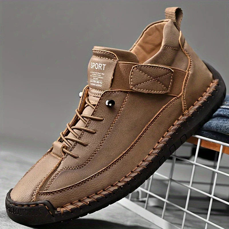 Ladies versatile slip-on casual shoes, providing cushioned support for long walks.